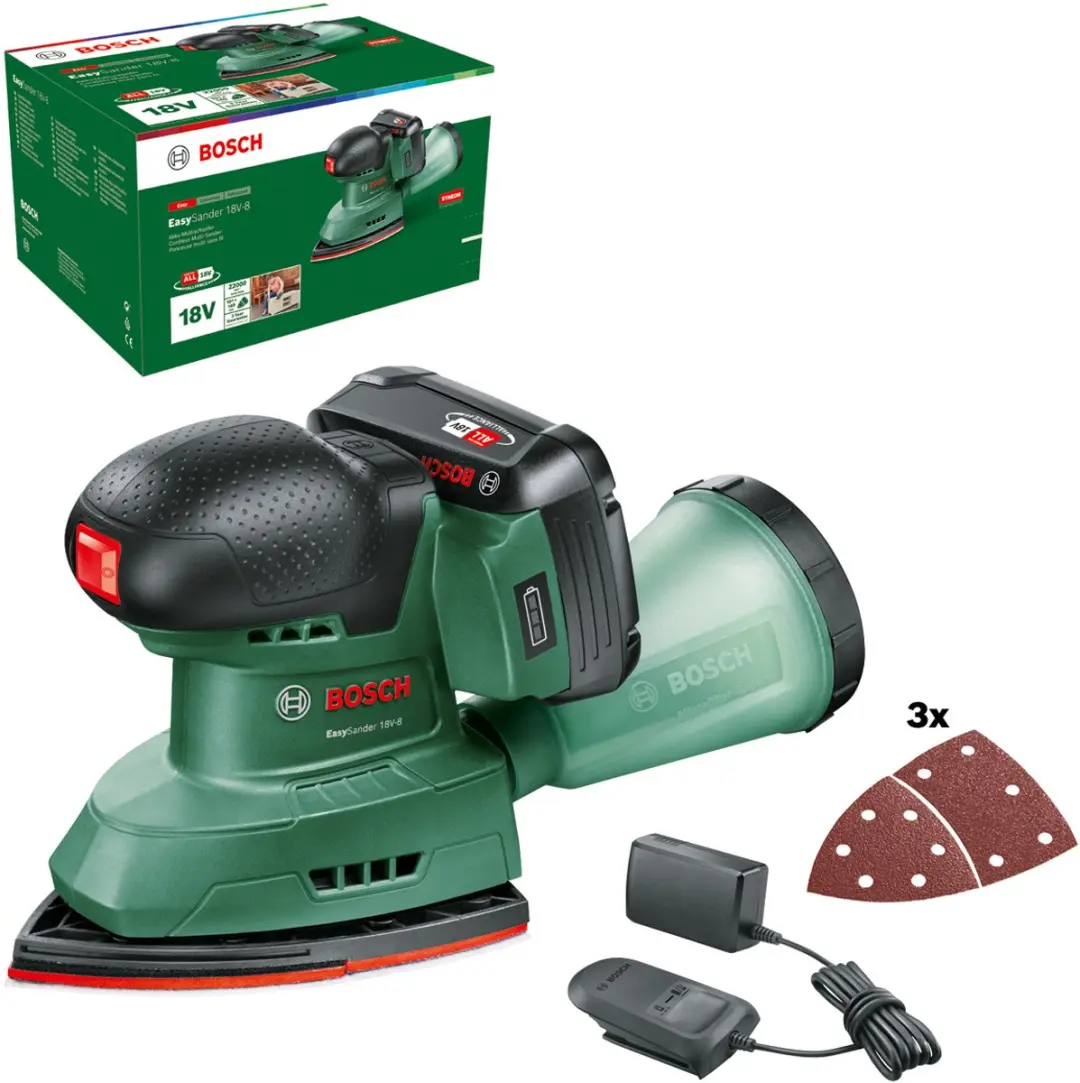 Bosch EasySander 18V-8 Accu-schuurmachine