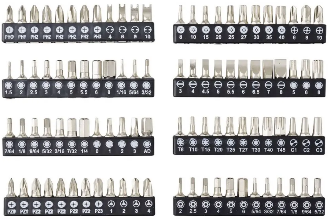 TOOLCRAFT TO-10674603 Bit- en Steeksleutelset 255-delig