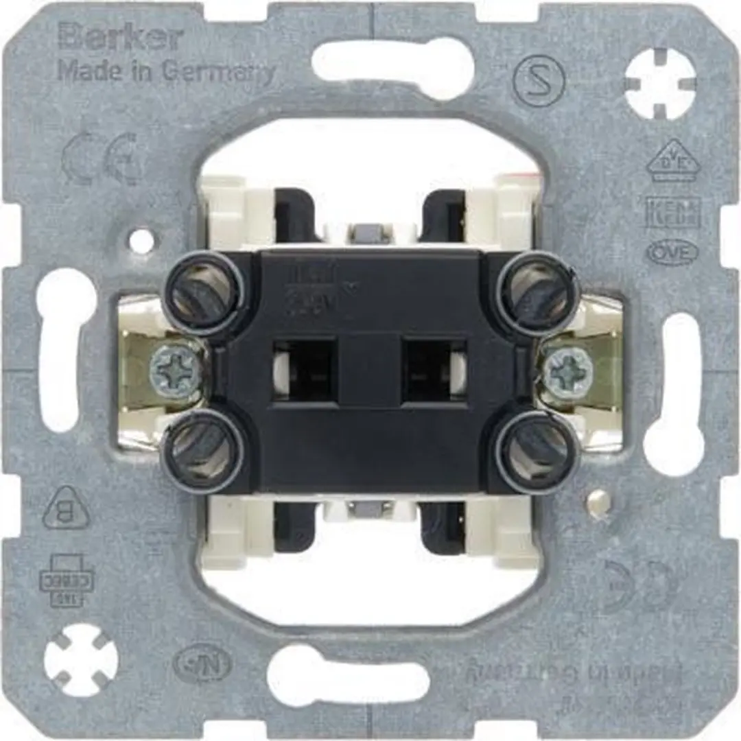 Hager Berker Installatieschakelaar E2FPW - 10 Stuks