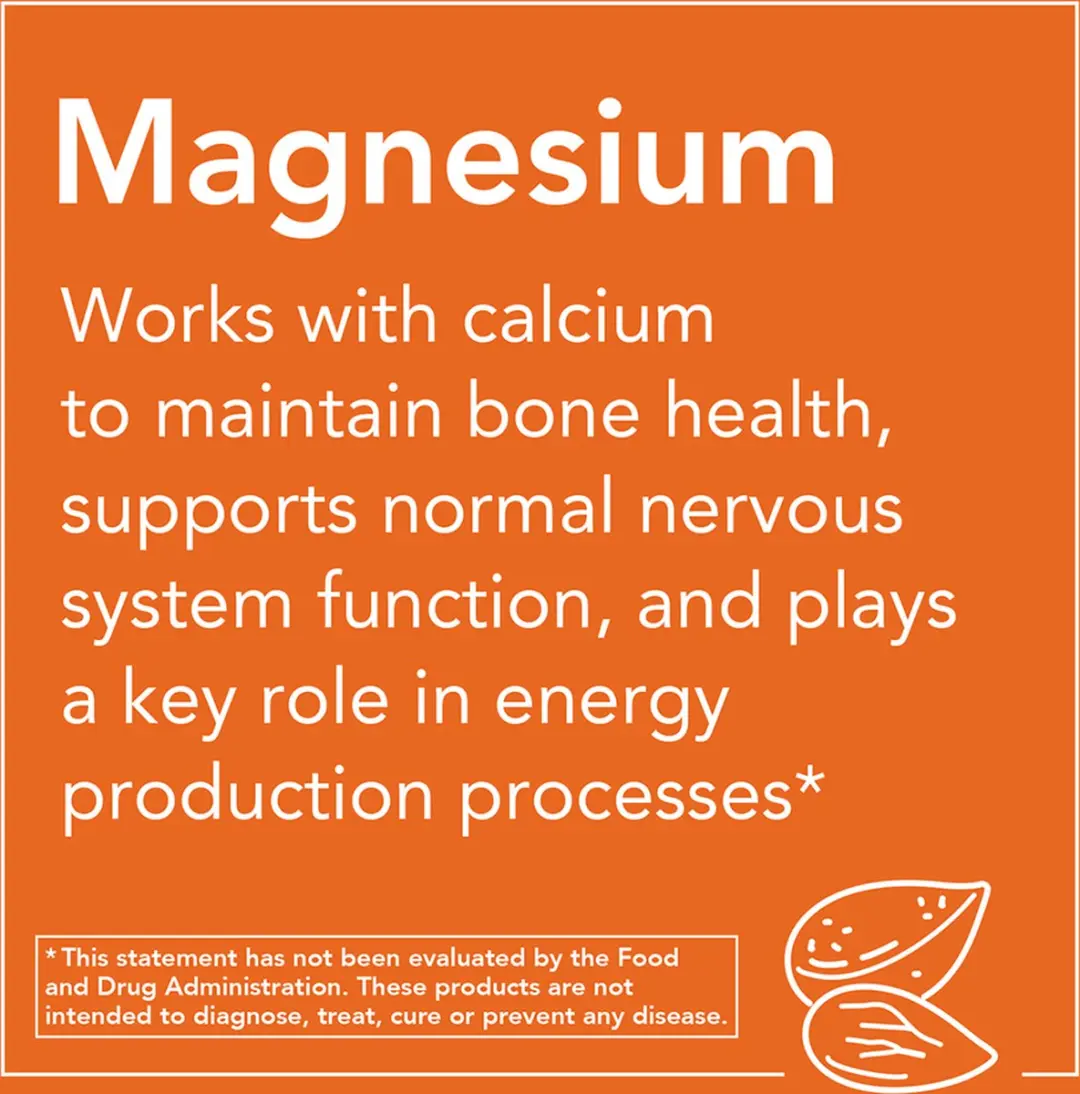 Now Foods Magnesium 400mg - 180 Capsules