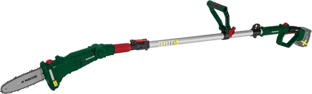 Parkside Telescopische Accu Hoogsnoeier 20V - 20cm Snijlengte