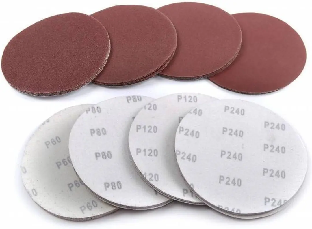 HBM 40-delige 150mm Velcro Schuurschijven - 40 Stuks