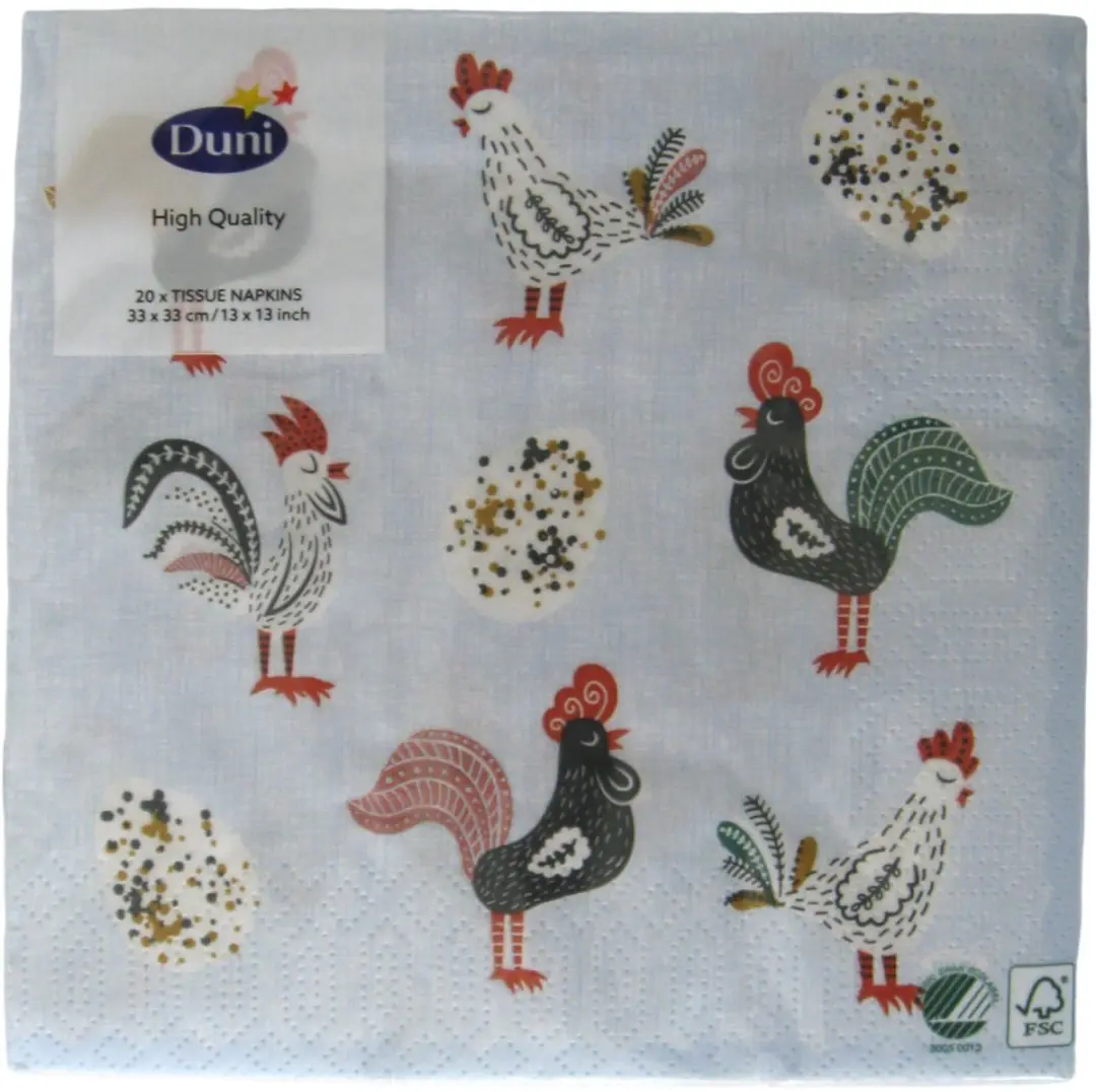 Duni Easter Morning Servetten 33x33cm