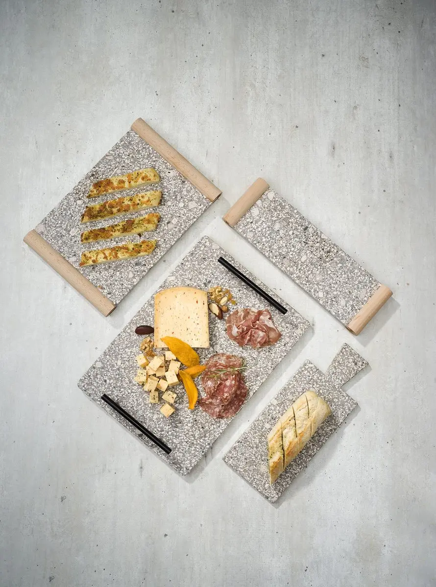 Cosy&Trendy Medical Stone Serveerplank 40x15cm - Grijs
