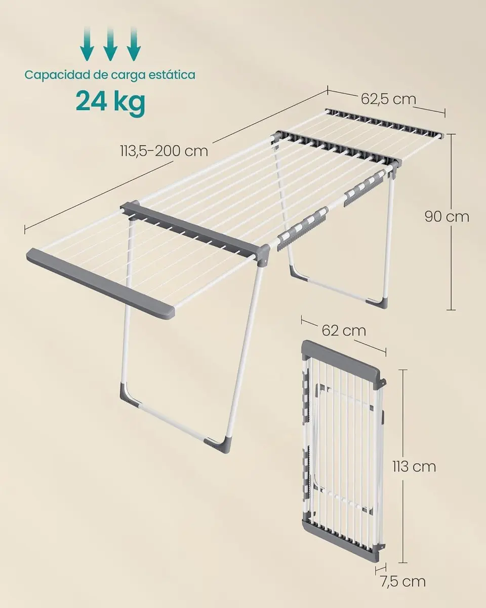 Songmics LLR522WK01 Wasluchter