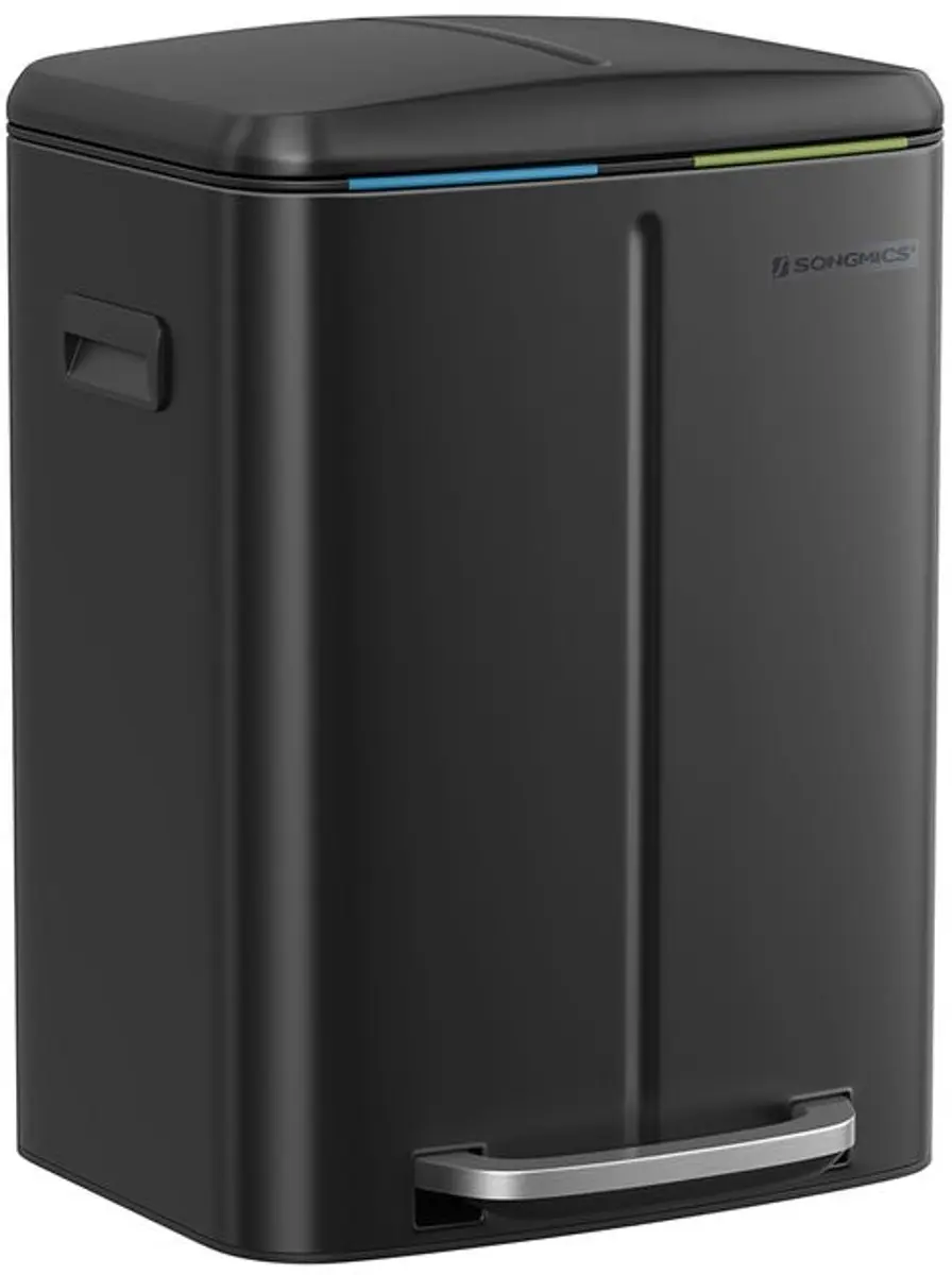 Songmics LTB40B02 Keukenvuilnisemmer 2x20L
