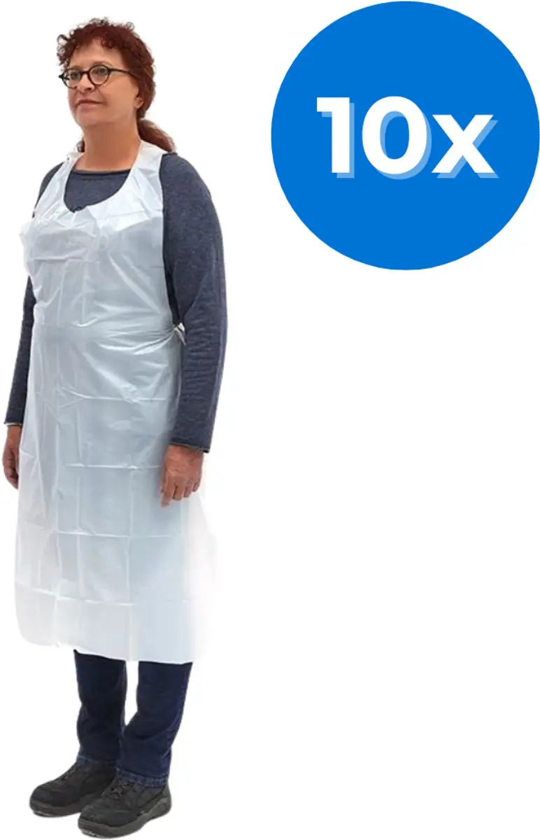 Romed PE Schorten Wit 1000 Stuks
