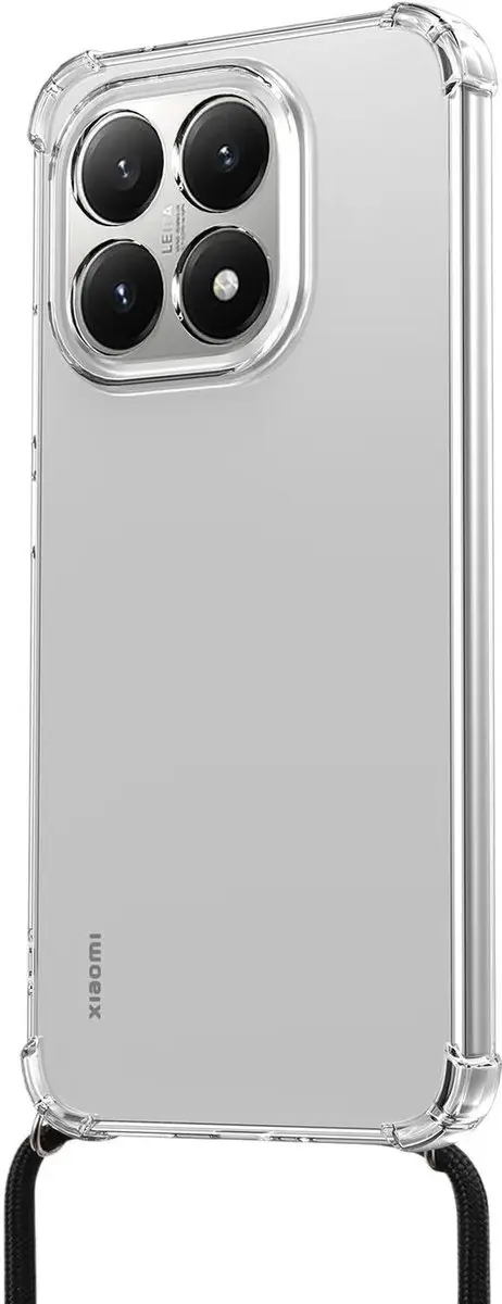 Selected Transparant Hoesje Xiaomi 15T - Koord & TPU