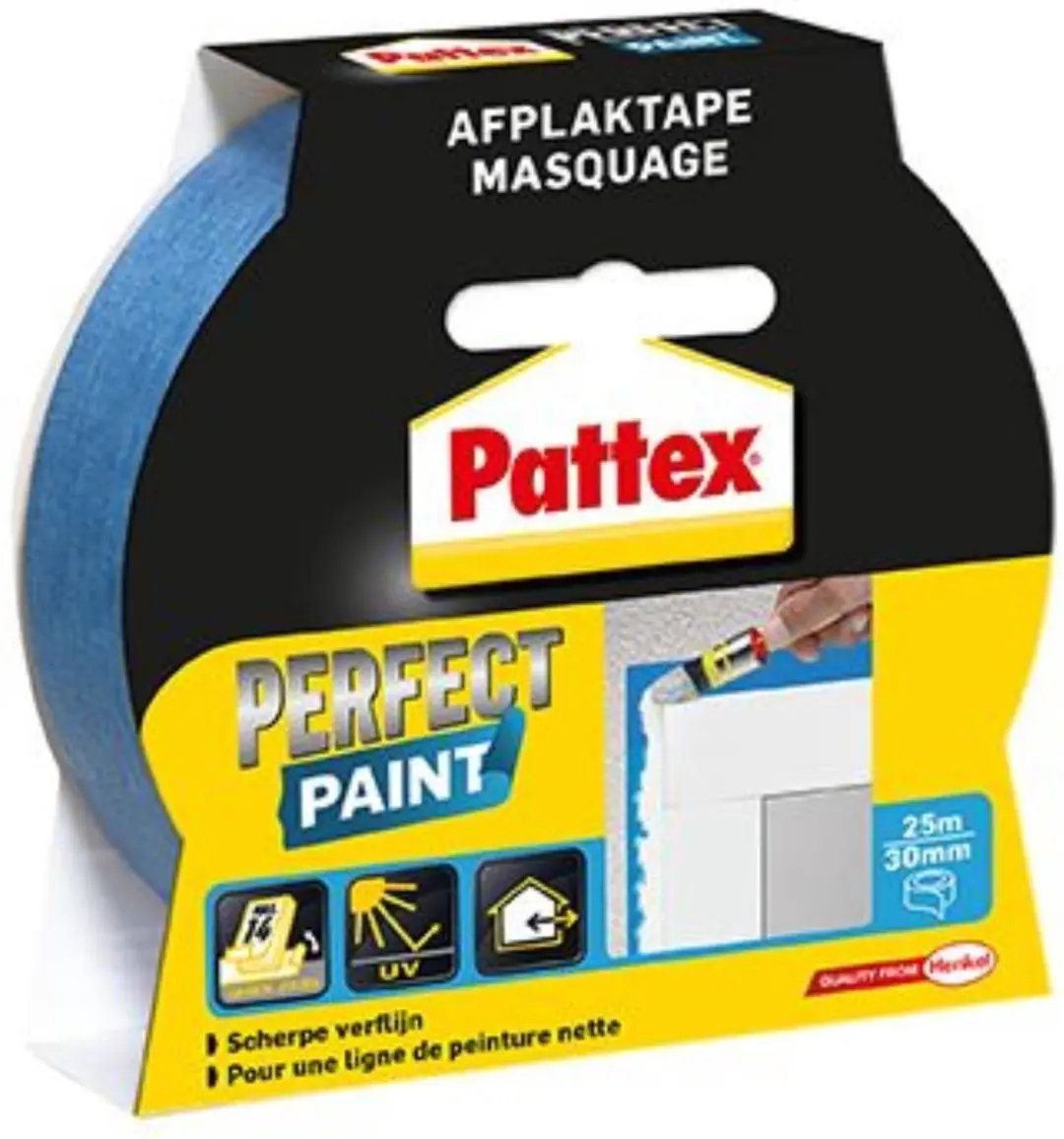 Pattex Afplaktape 30mm x 25m