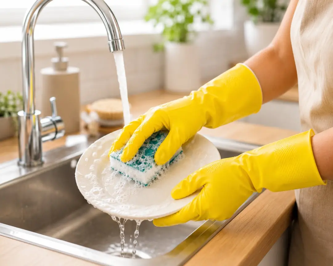 Multy Schoonmaakhandschoenen Geel - 3 Paar M