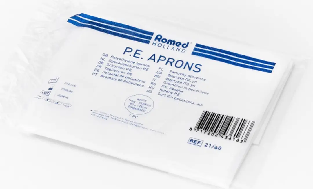 Romed PE Schorten - 10 Stuks - Wit