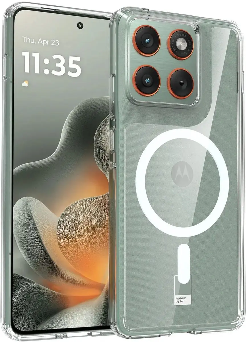 Selected Hoesje Motorola Edge 70 MagSafe Transparant