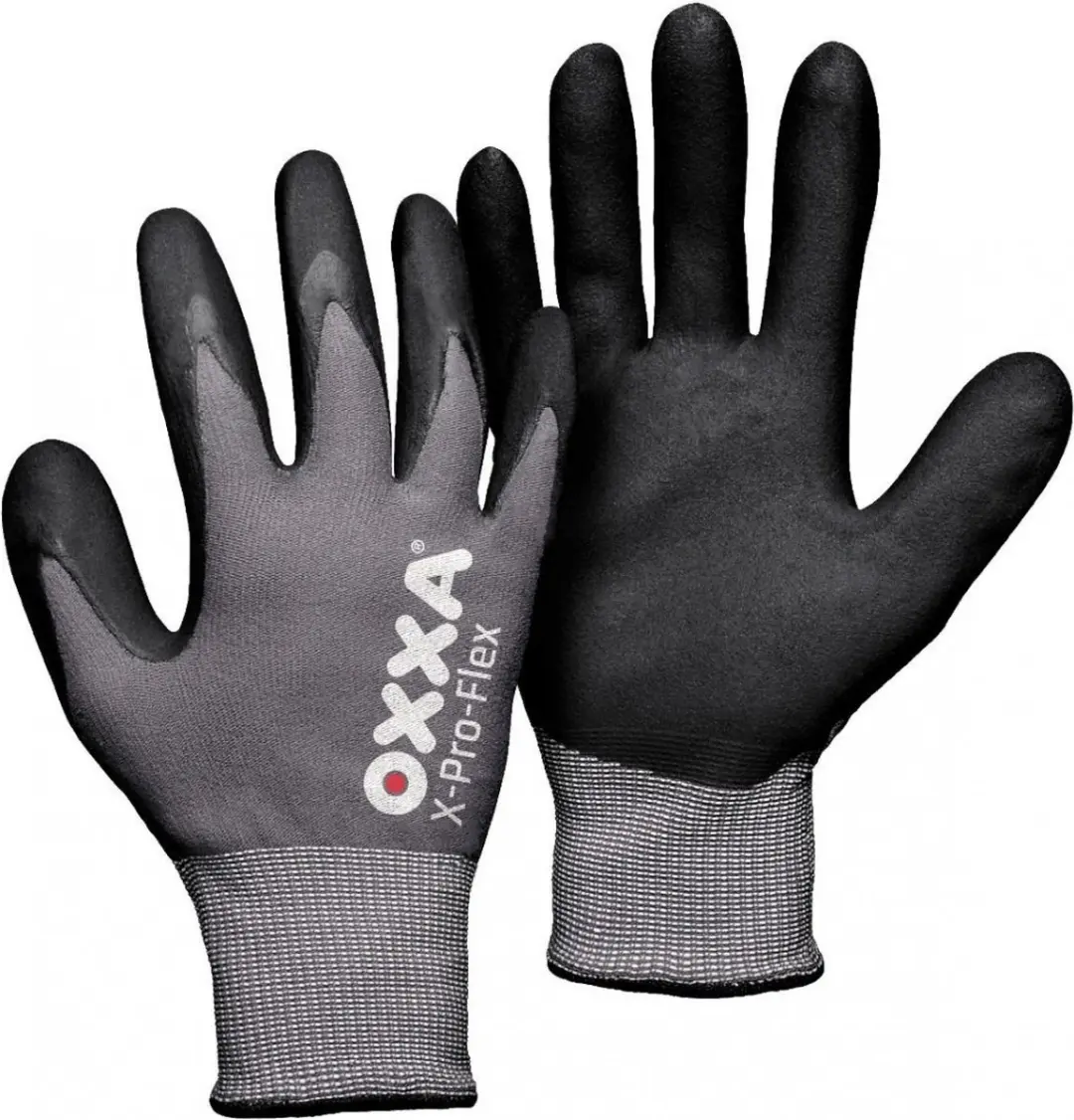 Oxxa Premium X-Pro-Flex Nitril Handschoen Grijs 7/S