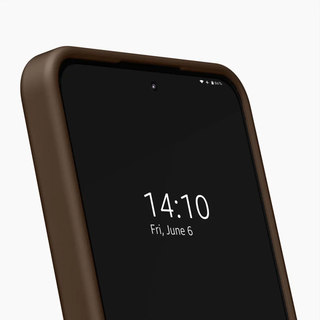 iDeal of Sweden Silicone Hoesje A57 - MagSafe - Mocha Mousse