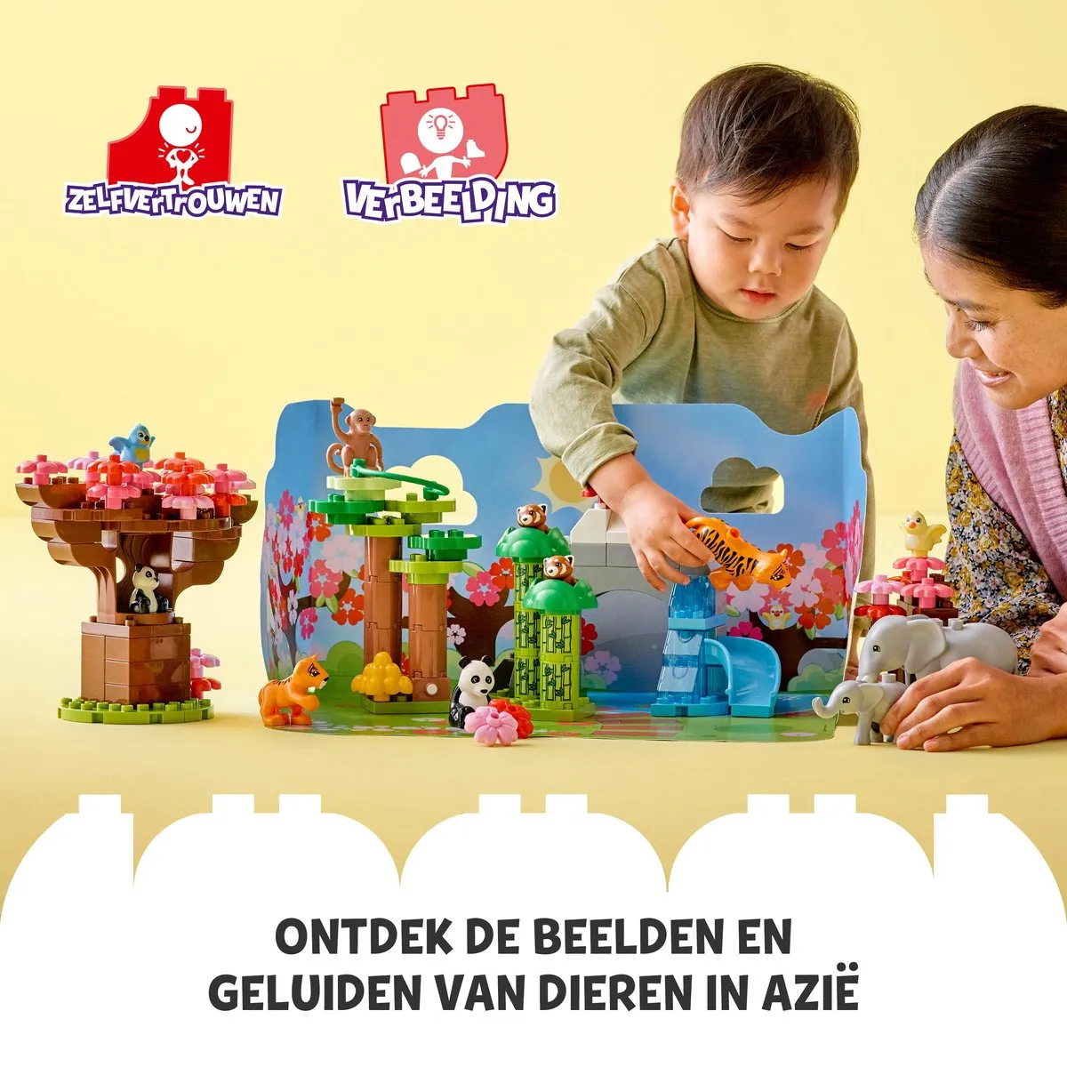 LEGO DUPLO Wilde Dieren van Azië 10974 - 3 Minifiguren - afbeelding 6 van 6