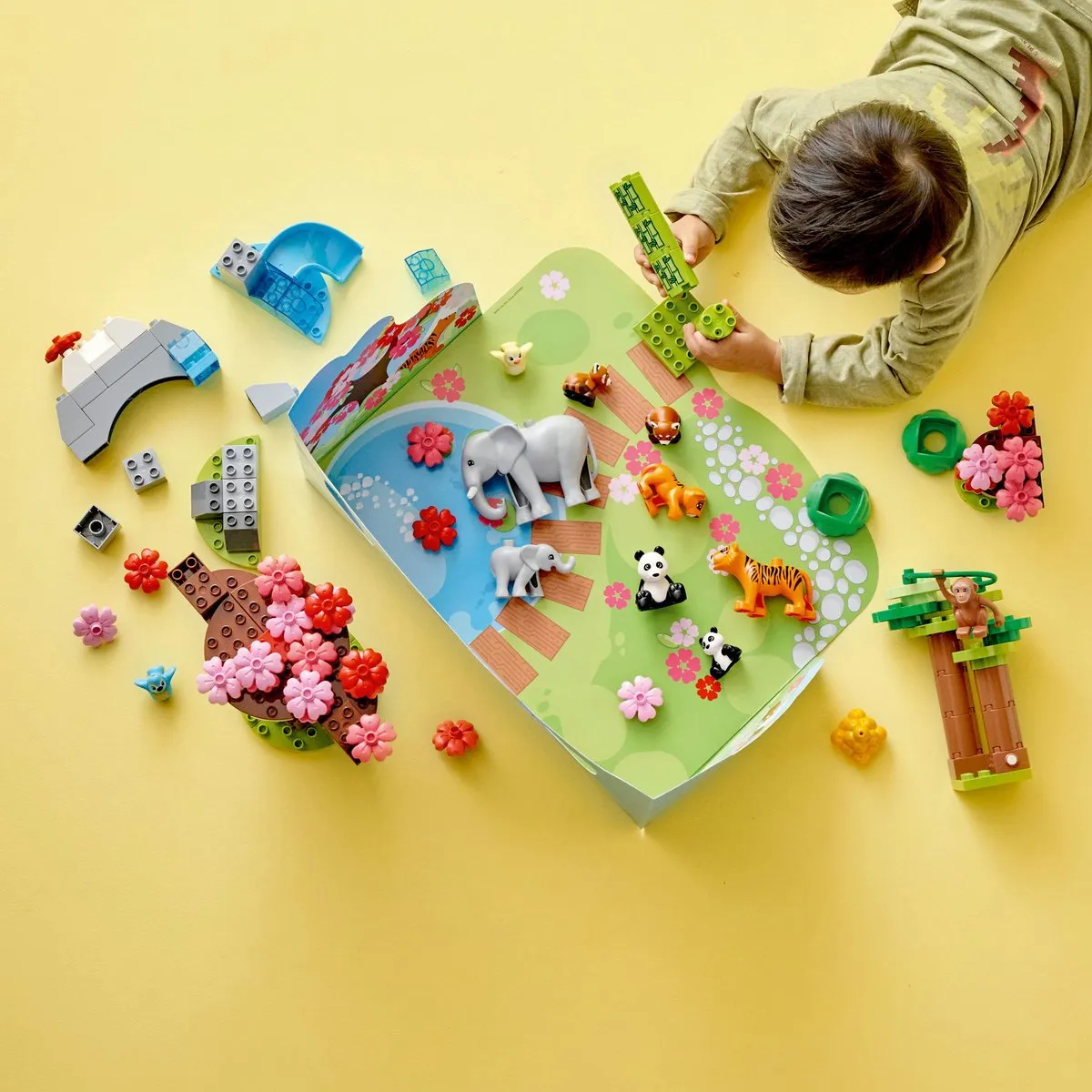 LEGO DUPLO Wilde Dieren van Azië 10974 - 3 Minifiguren