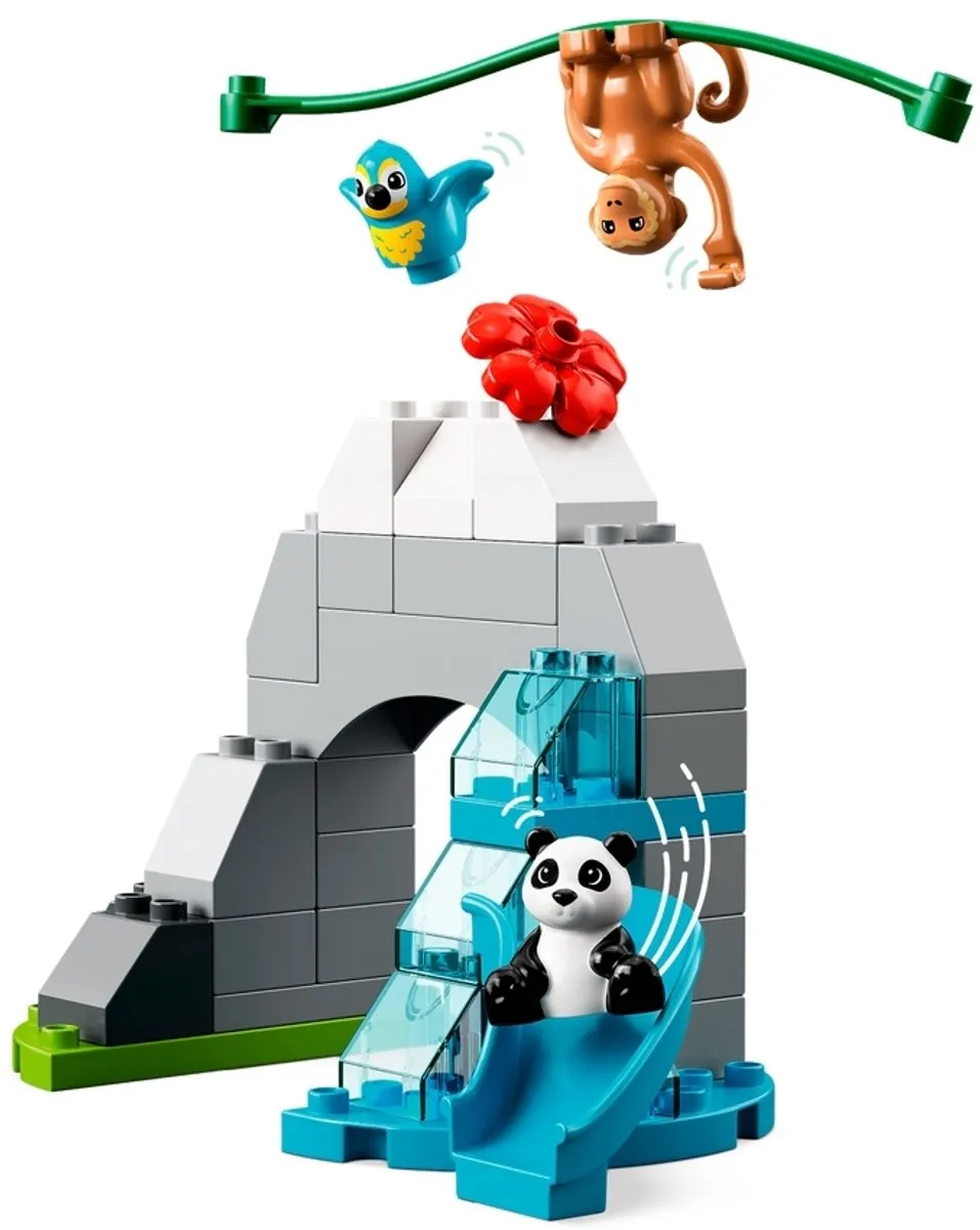 LEGO DUPLO Wilde Dieren van Azië 10974 - 3 Minifiguren