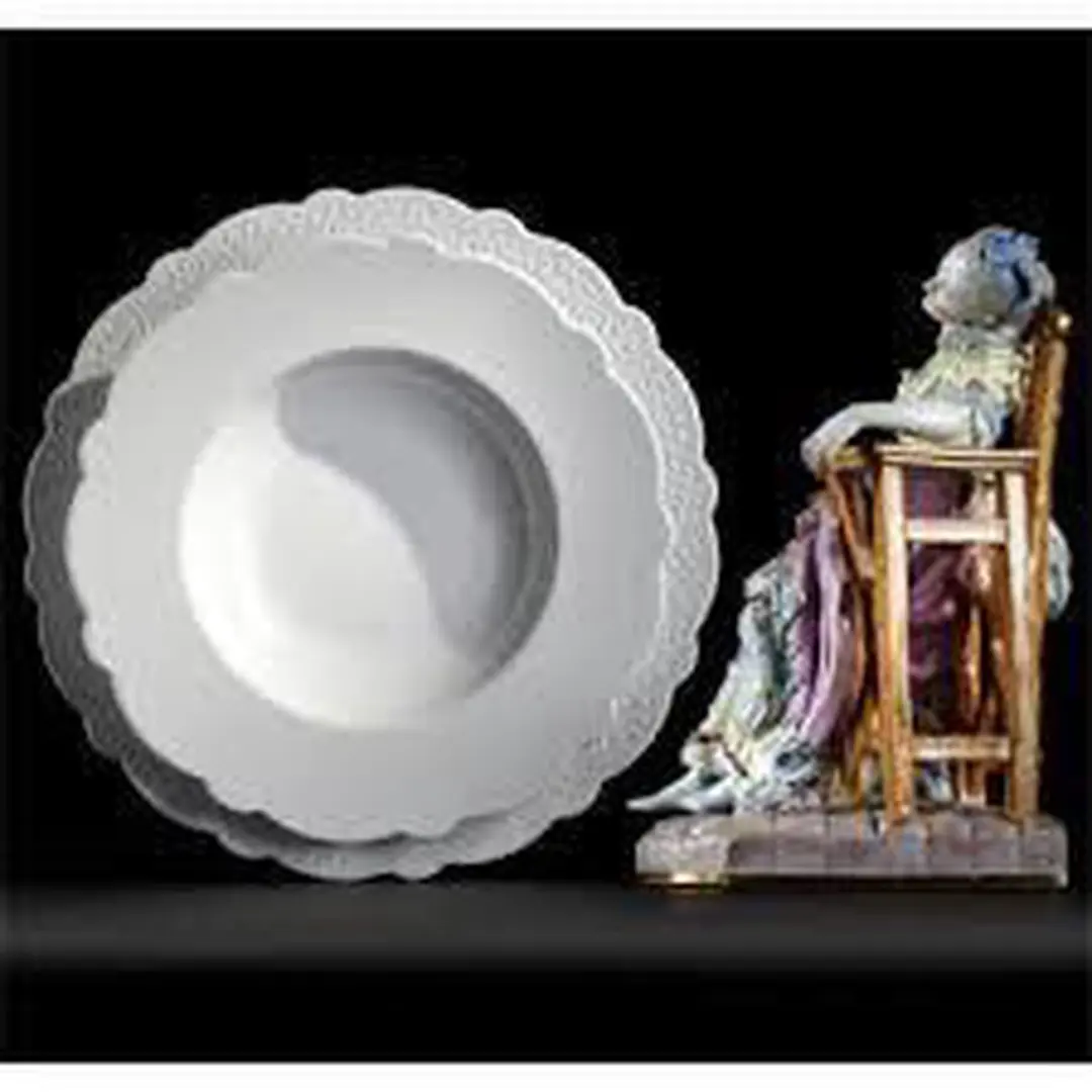 Alessi Dressed Diep Bord 23cm MW01/2 - Wit