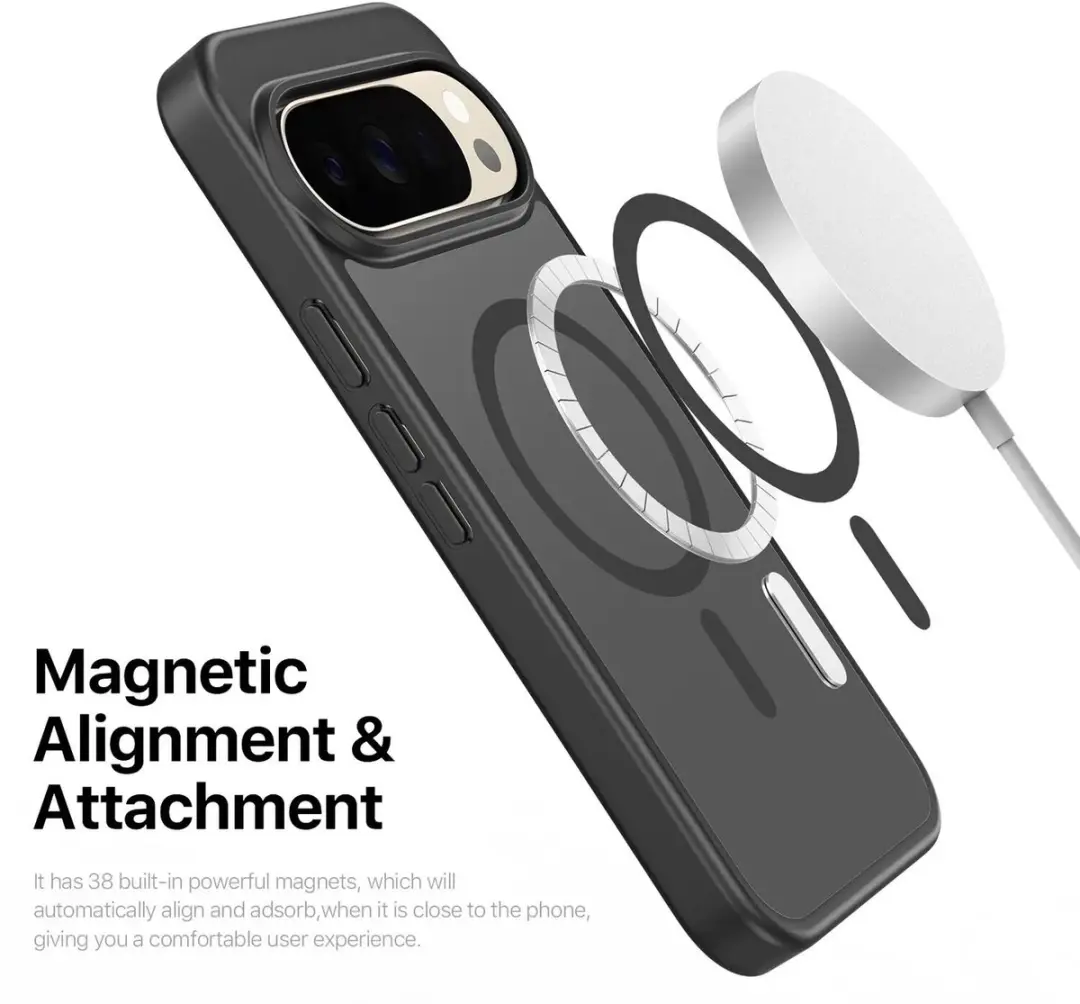 Selected by GSMpunt.nl Google Pixel 11 Hybrid Back Cover - Zwart - afbeelding 6 van 6