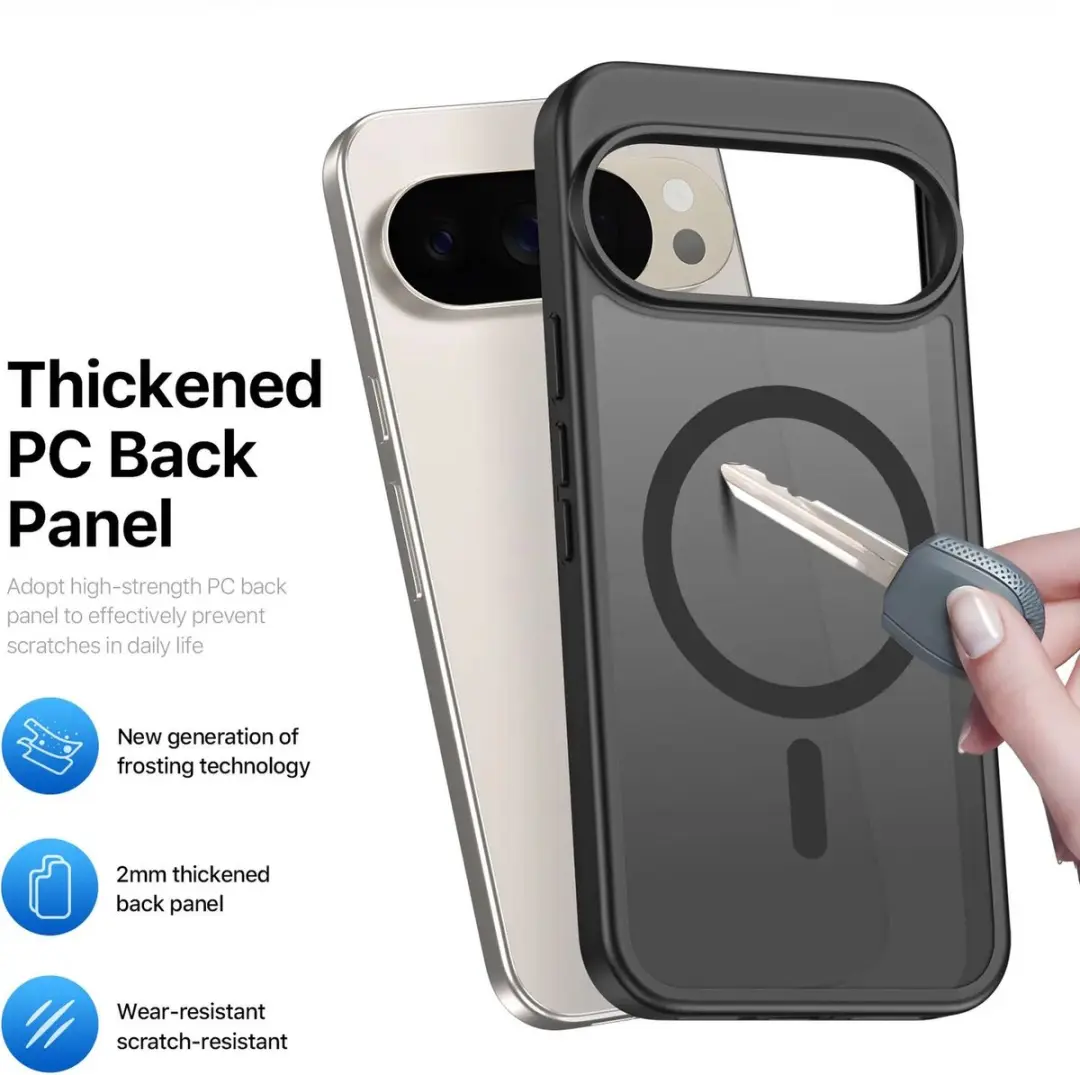 Selected by GSMpunt.nl Google Pixel 11 Hybrid Back Cover - Zwart