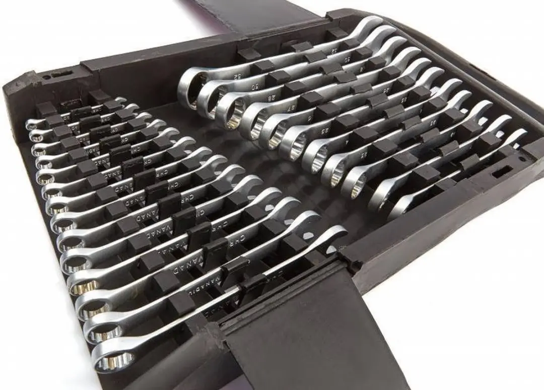HBM 25-delige Steekringsleutels Set Metrisch 6-32mm
