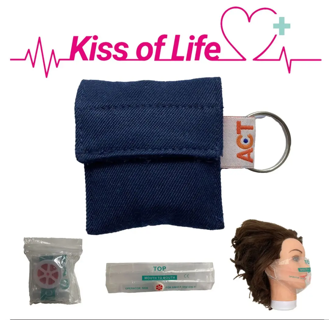Kiss of Life CPR Mask Sleutelhanger