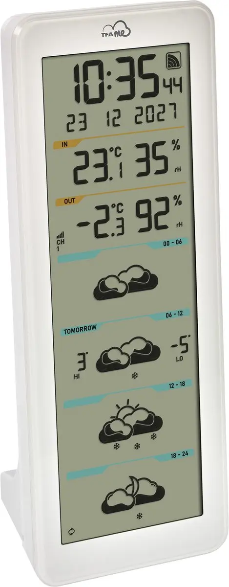 TFA Dostmann TFA.me ID-06 WiFi-weerstation - 4 dagen vooruit - afbeelding 6 van 6