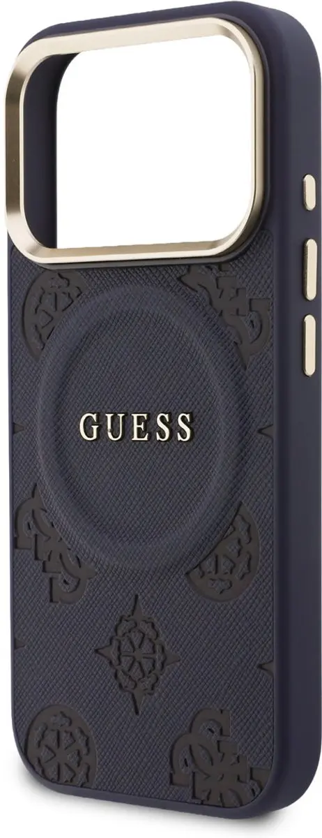 Guess Telefoonhoesje iPhone 17 Pro MagSafe - Blauw