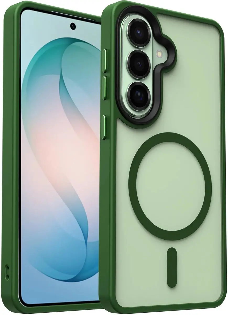 Selected Hoesje Samsung Galaxy S26 MagSafe Groen