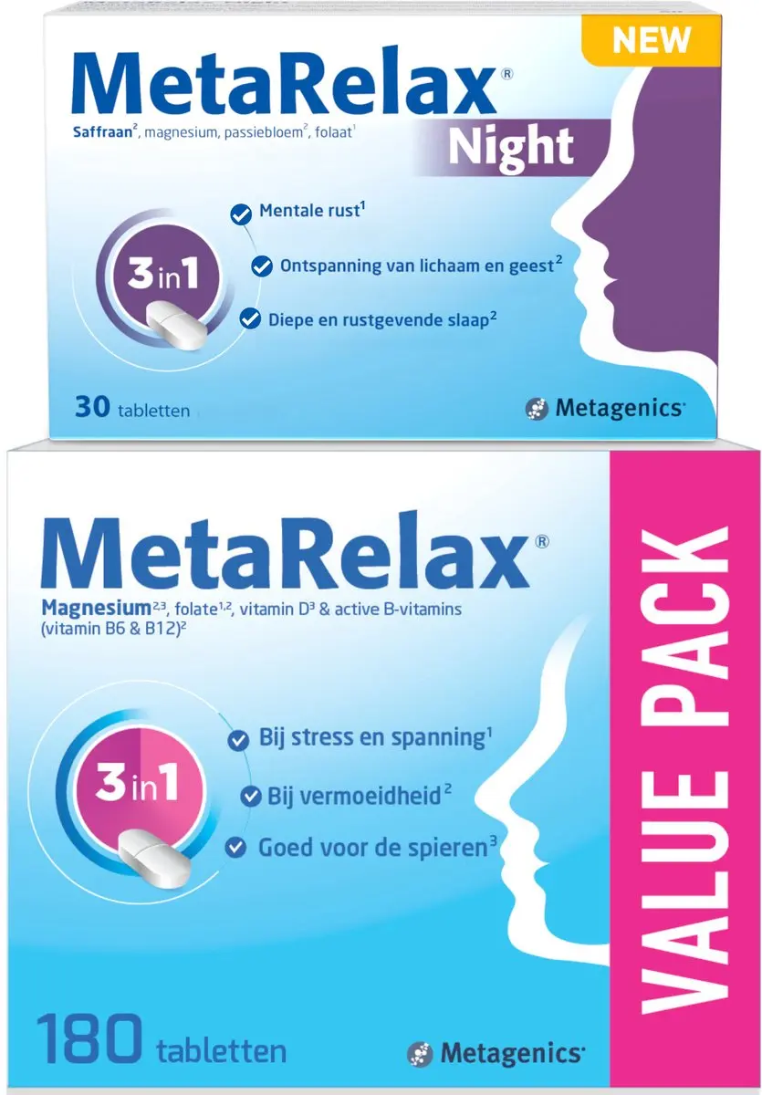 Metagenics MetaRelax Voordeelbundel 210 Stuks