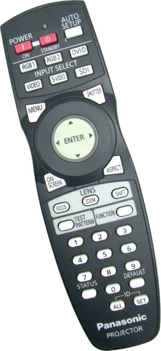 Panasonic N2QAYB000164 Afstandsbediening - PT-D4000E