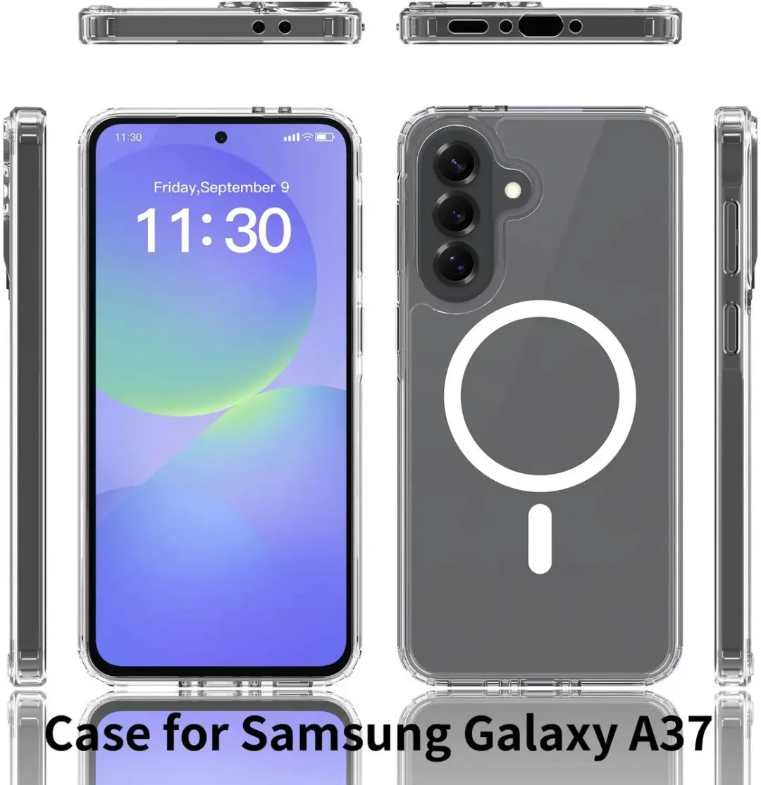 Selected Hoesje Samsung Galaxy A37 MagSafe - Transparant - afbeelding 6 van 6