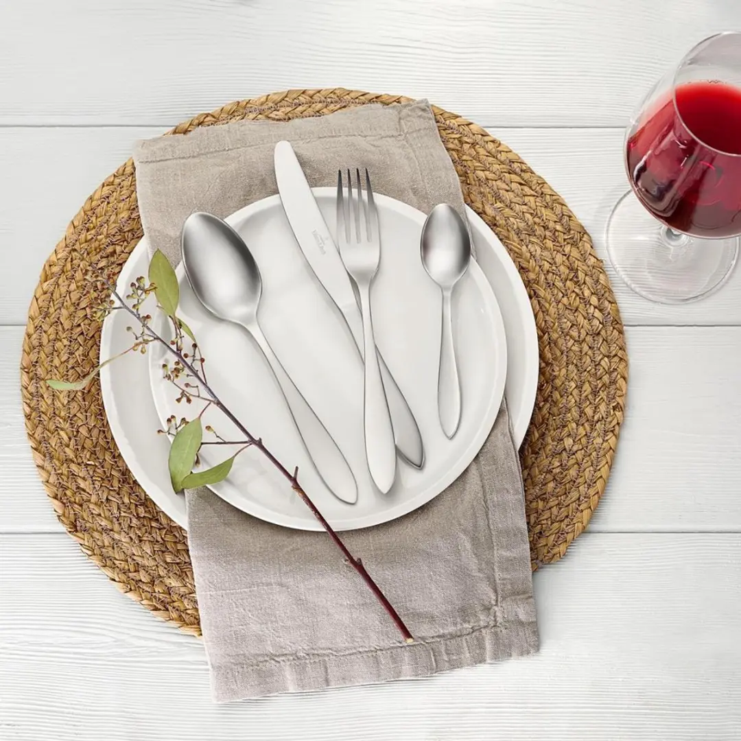 Villeroy & Boch Arthur Tafelbesteck - 180 Stuks - Grijs
