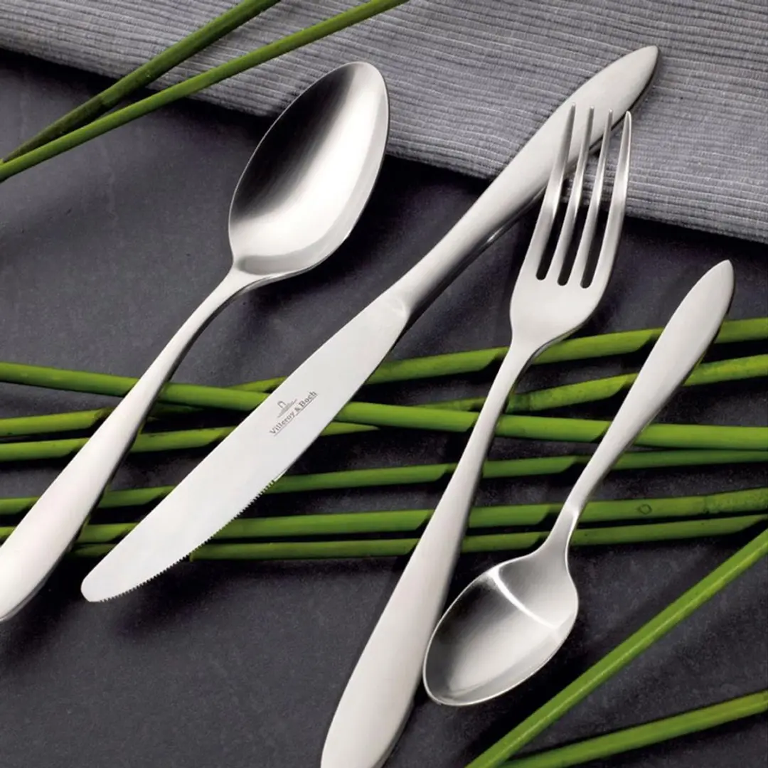 Villeroy & Boch Arthur Tafelbesteck - 180 Stuks - Grijs