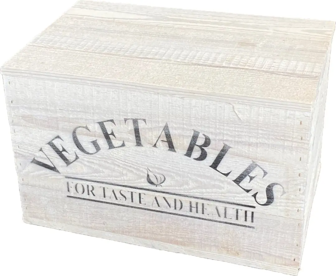 Mullrose Houten Kist 'VEGETABLES' 30L
