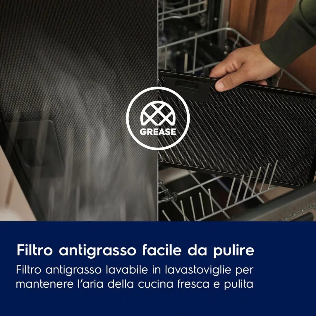 Electrolux LFC319X Afzuigkap - 420 m³/u - Roestvrijstaal