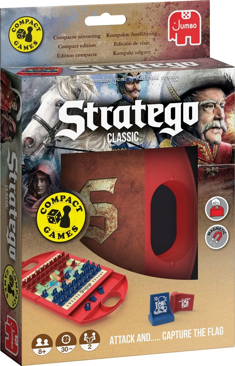 Jumbo Stratego Compact Reiseditie - Bordspel