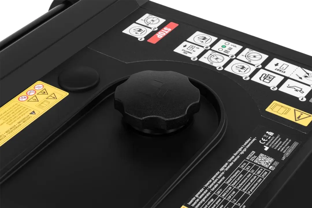 HBM Aggregaat 327cc 6500W - 3x230V USB - Verrijdbaar
