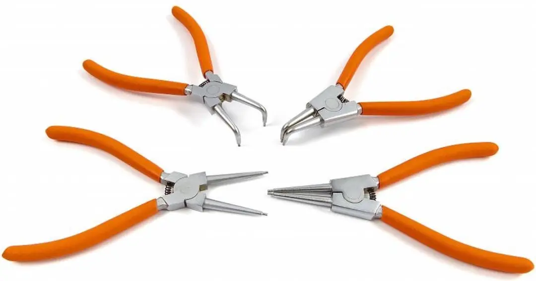 HBM 6565 Tangenset 175mm - Rood/Zwart