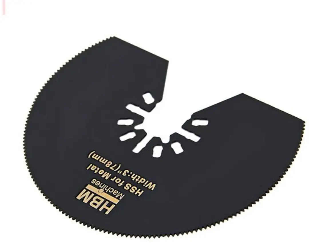 HBM H130360 Half Rond Zaagblad 78mm - Metaal/Hout/Plastic