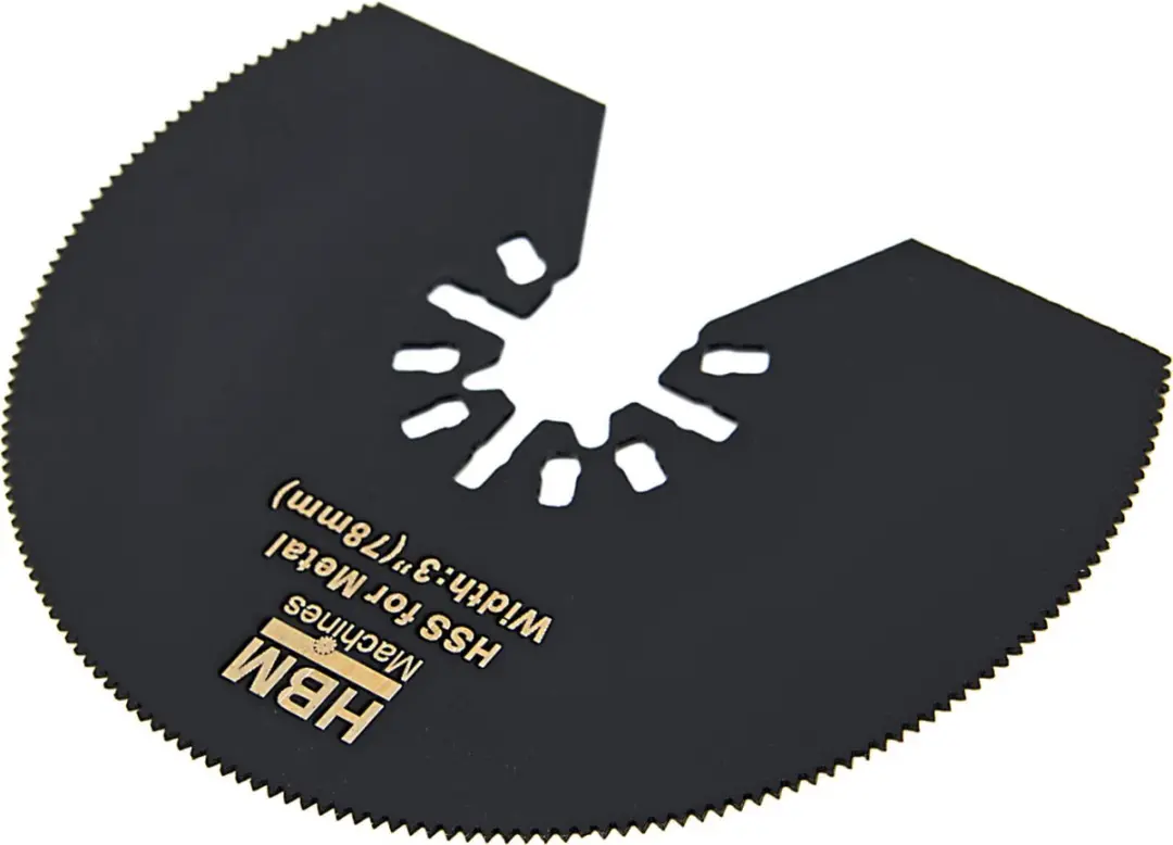 HBM H130360 Half Rond Zaagblad 78mm