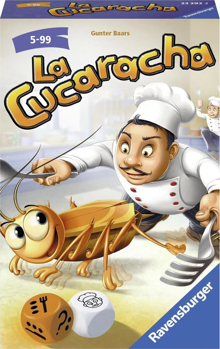 Ravensburger La Cucaracha Pocketspel - 2-4 Spelers