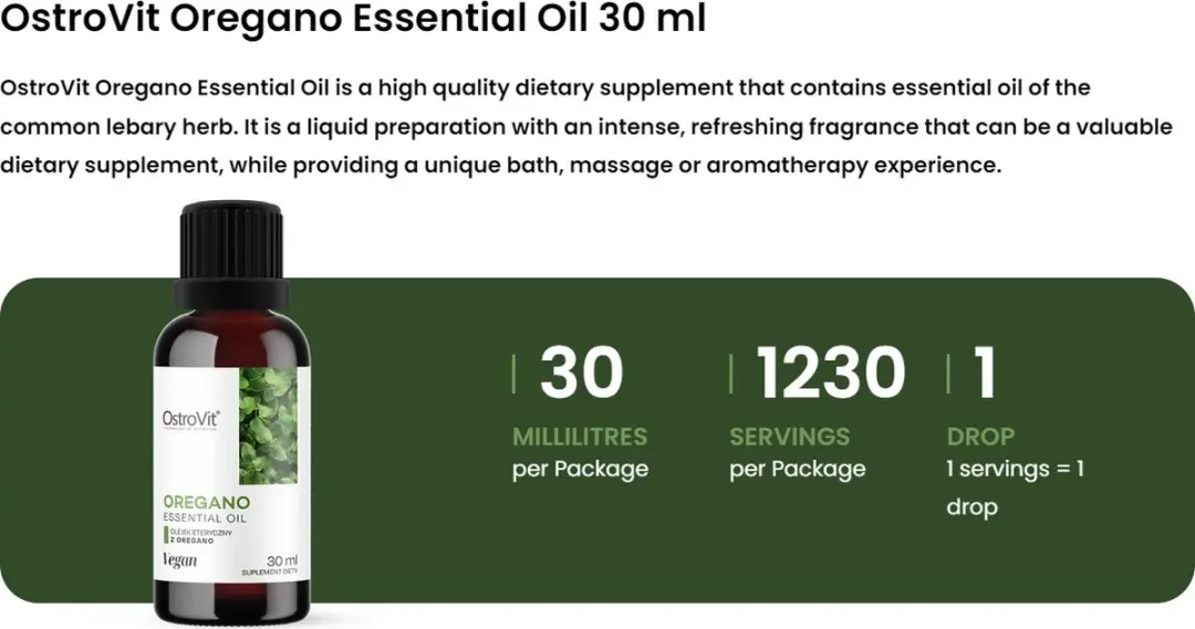 OstroVit Oregano Etherische Olie 15ml
