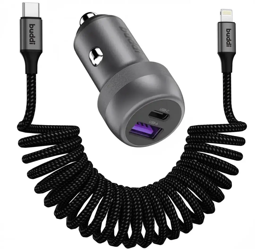 Buddi Power USB-C Autolader 89W