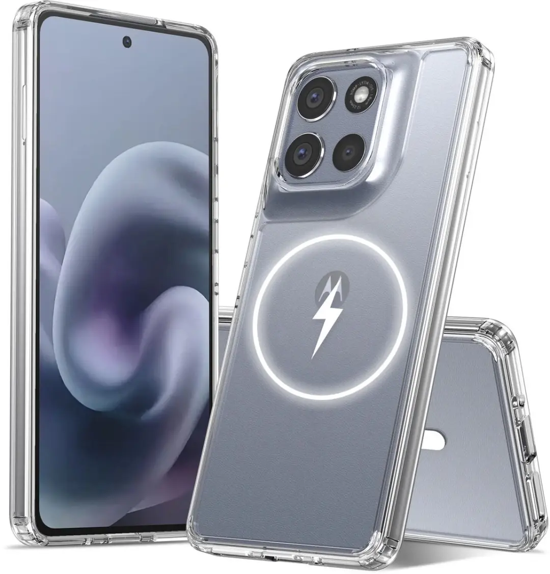 Selected Hoesje Motorola Moto G86 MagSafe Transparant