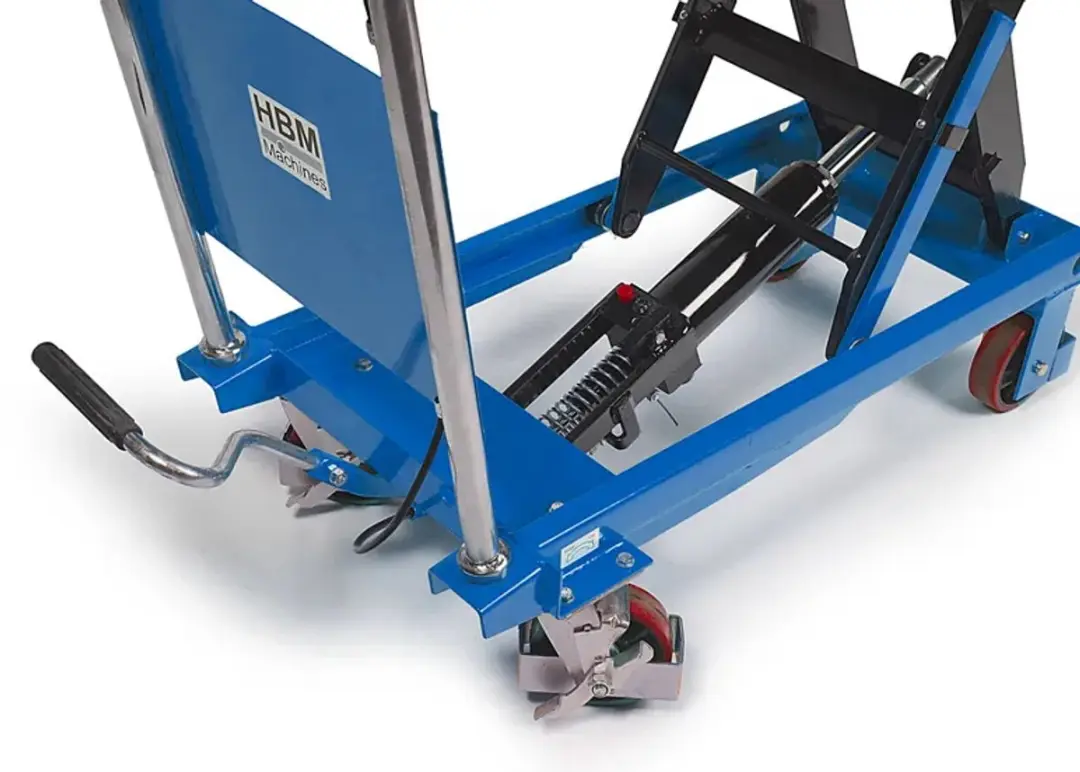HBM Verrijdbare Werktafel 500 kg - Blauw