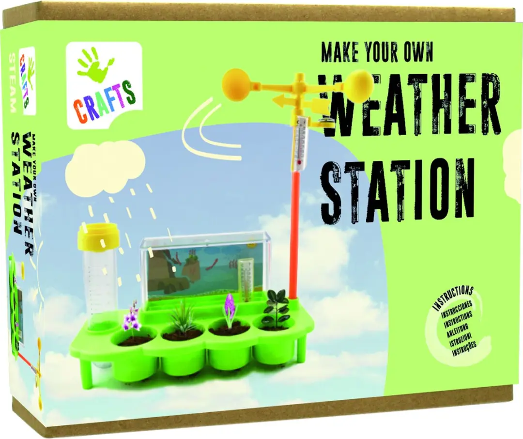 Andreu Toys Maak Je Eigen Weerstation - Veelkleurig