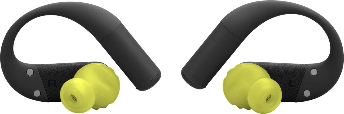 JBL Endurance Peak 4 Oordopjes - Draadloos - 48u - IP68 - Zwart & Lime - afbeelding 6 van 6