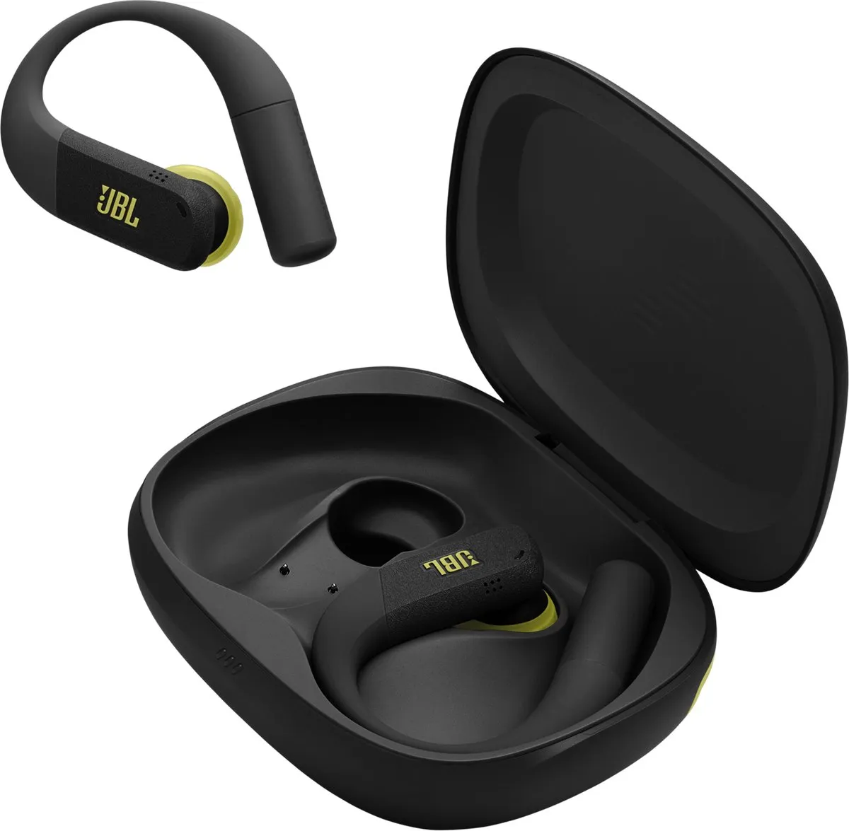 JBL Endurance Peak 4 Oordopjes - Draadloos - 48u - IP68 - Zwart & Lime