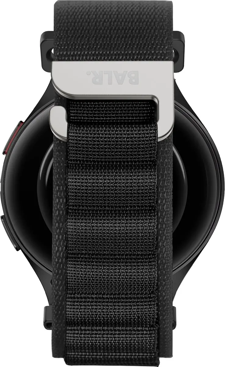 BALR 20mm Alpine Loop Horlogeband - Zwart - One Size
